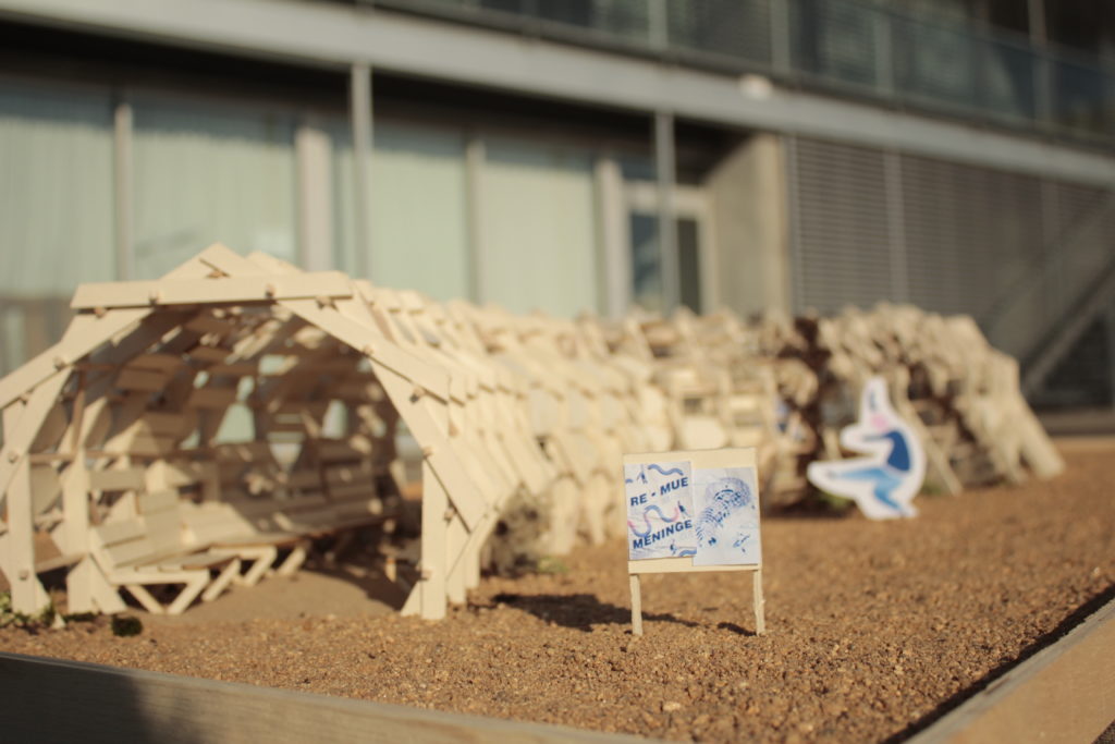 Maquette de la Mue du serpent